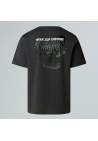 The North Face U Powder Days Relaxed Ss Tee Graphic Asphalt Grey