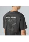 The North Face U Powder Days Relaxed Ss Tee Graphic Asphalt Grey