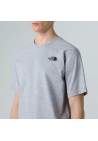 The North Face M Ss North Faces Tee Tnflightgreyhtr