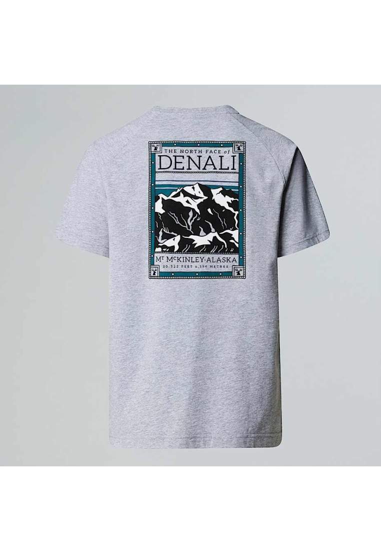 The North Face M Ss North Faces Tee Tnflightgreyhtr
