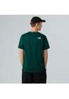 The North Face M Ss Simple Dome Tee Hunter Green