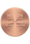 nixon arrow leather gold black