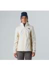 The North Face W Quest Zip In White Dune