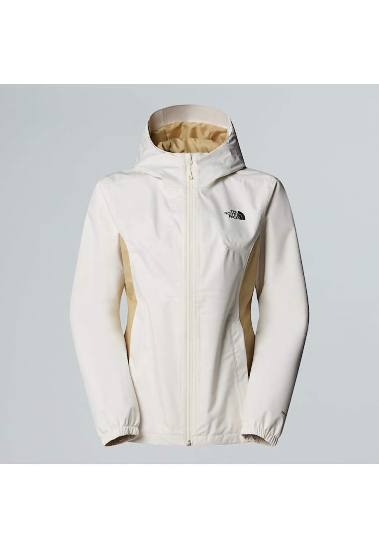 The North Face W Quest Zip In White Dune