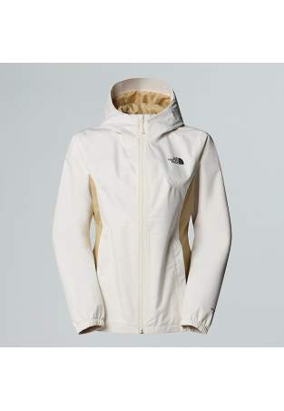 The North Face W Quest Zip In White Dune