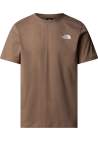The North Face M Ss Box Nse Tee Mocha Brown Mus