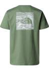 The North Face M Ss Box Nse Celebration Tee Bark Mist