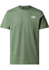 The North Face M Ss Box Nse Celebration Tee Bark Mist