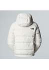 The North Face W Hyalite Down Hoodie White Dune