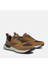 Timberland Voyager Park Low Lace Sneaker Olive Mesh