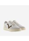 Victoria Seul Effet Cuir & Imprime Animal Camel