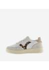 Victoria Seul Effet Cuir & Imprime Animal Camel