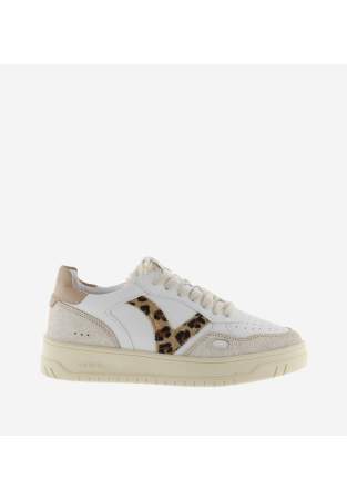 Victoria Seul Effet Cuir & Imprime Animal Camel