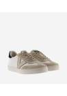 Victoria Berlin Ciclista Effet Cuir & Cuir Fendu Beige