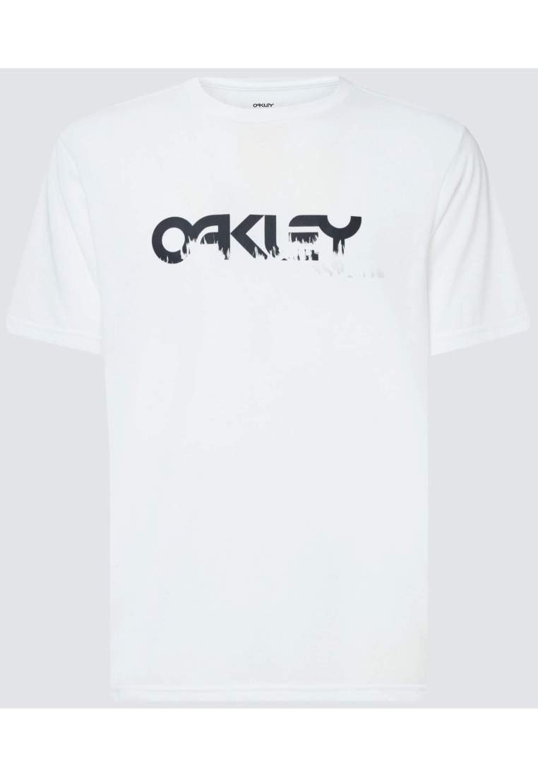 oakley burned b1b logo tee white