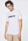 oakley burned b1b logo tee white