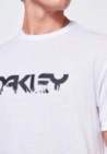 oakley burned b1b logo tee white