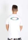 oakley o slash logo tee white