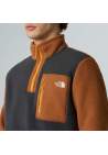 The North Face M Yumiori Quart Zip Asphalt Grey Bu
