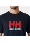 Helly Hansen Hh Logo T Shirt 3 0 Navy