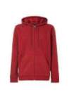 oakley relax full zip hoodie iron red