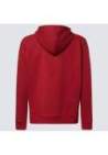 oakley relax full zip hoodie iron red