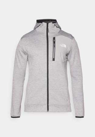 The North Face M Mountain Athletics Fleece Full Zip Jac Tnf Pale Grey H