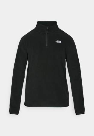 The North Face M Glacier Fleece Quart Zip Jacket Tnf Black