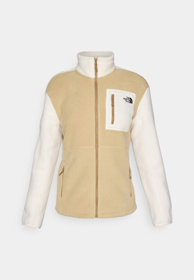 The North Face W Yumiori Full Zip Khaki Stone Whi