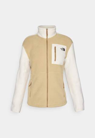 The North Face W Yumiori Full Zip Khaki Stone Whi