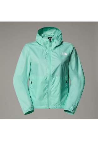 The North Face W Tnf Cyclone Wind Jacket Bright Foam