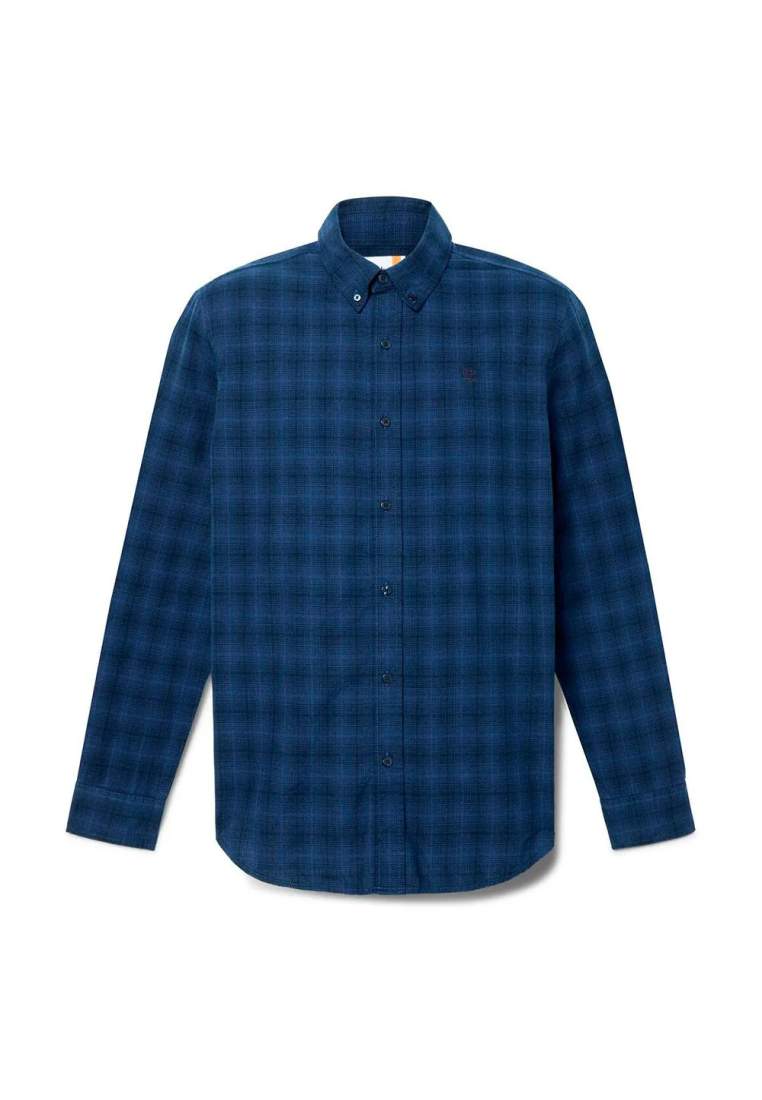 Timberland Solucell Plaid Shirt Dkblu