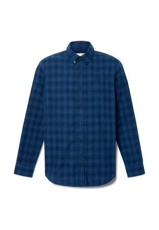 Timberland Solucell Plaid Shirt Dkblu