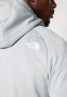 The North Face M Reaxion Fleece Fz Hoodie High Rise Grey