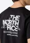 The North Face M Mountain Sketch Rg Ss Tee Tnf Black