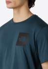The North Face M Ss Fine Tee Deep Cypress