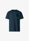 The North Face M Ss Fine Tee Deep Cypress