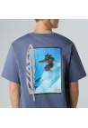 The North Face U Nse Slopes Relaxed Ss Tee Graphic Twilight Galaxy