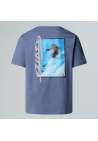 The North Face U Nse Slopes Relaxed Ss Tee Graphic Twilight Galaxy