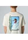 The North Face U Nse Slopes Relaxed Ss Tee Graphic White Dune