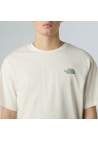 The North Face U Nse Slopes Relaxed Ss Tee Graphic White Dune