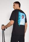 The North Face U Nse Slopes Relaxed Ss Tee Graphic Tnf Black