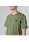 The North Face M Half Dome Photo Ss Tee Bark Mist