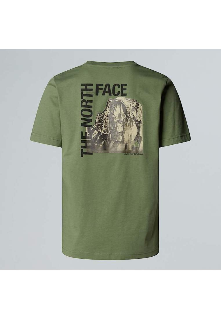 The North Face M Half Dome Photo Ss Tee Bark Mist
