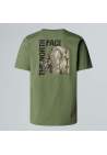 The North Face M Half Dome Photo Ss Tee Bark Mist