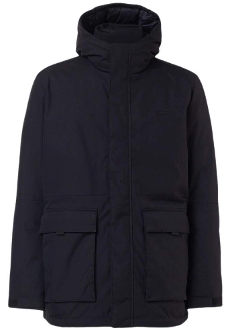 oakley long city parka blackout