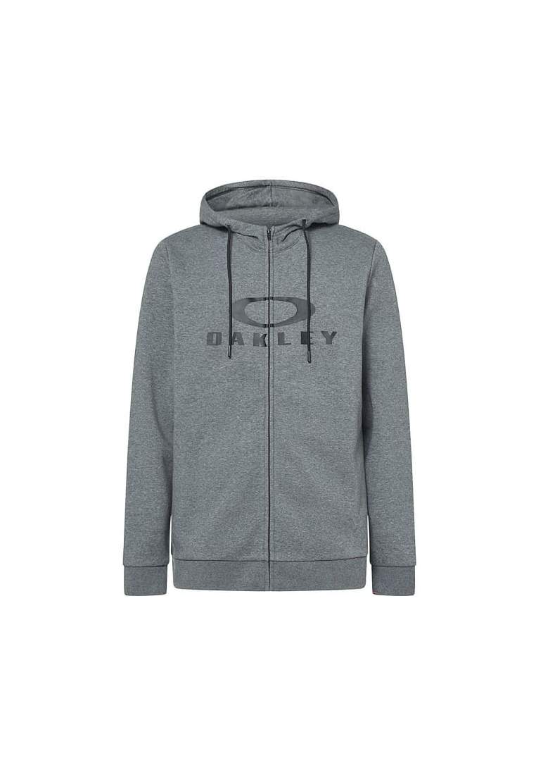 Oakley Bark Fz Hoodie 2 0 New Athletic Grey