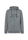 Oakley Bark Fz Hoodie 2 0 New Athletic Grey