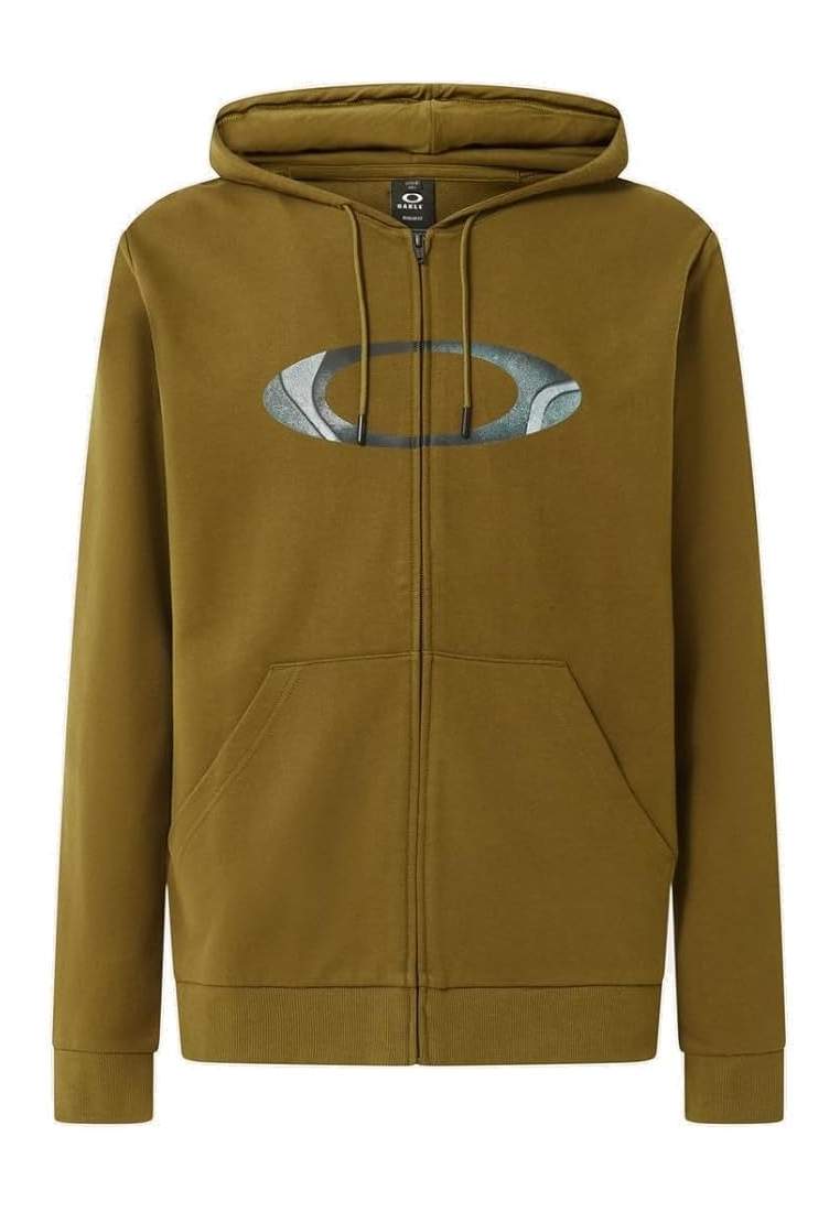 Oakley New Ellipse Zip Hoodie Army Green