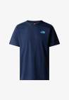The North Face M Ss Box Nse Tee Summtnvy Tnfwht